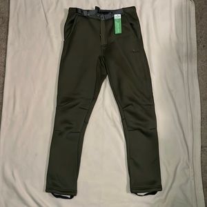 Duck hunting wader pants/ Sherpa fleece/ Chene gear olive